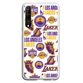 Чехол для Honor P30 с принтом LAKERS LOGO в Кировске, Силикон | Область печати: задняя сторона чехла, без боковых панелей | Тематика изображения на принте: 24 lakers | kobe bryant | lakers | los angeles lakers | баскетбол. | коби брайант | лос анджелес лейкерс | лосанджелес лейкерс