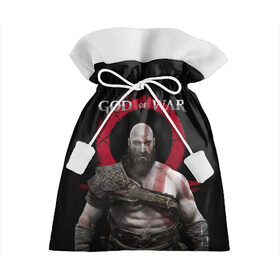 Подарочный 3D мешок с принтом God of War в Кировске, 100% полиэстер | Размер: 29*39 см | armor | atreus | axe | cory barlog | god of war | kratos | loki | nextgen | playstation 5 | ps5 | santa monica studiogames | атрей | бог войны | броня | игры | кори барлог | кратос | локи | некстген | плейстейшен 5 | пс5 | рагнарек | рыцарь | топор