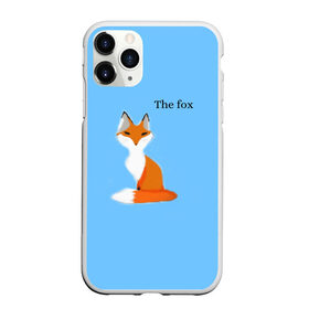 Чехол для iPhone 11 Pro матовый с принтом The fox в Кировске, Силикон |  | fox | the fox | лиса