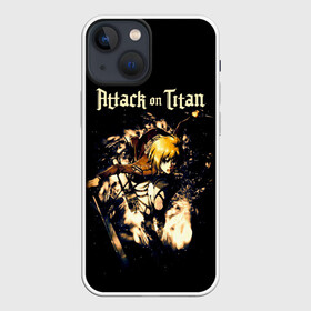 Чехол для iPhone 13 mini с принтом АРМИН АТАКУЕТ ТИТАНА в Кировске,  |  | anime | attack on titan | аниме | армин арлерт | атак он титан | атака на титанов | атака титанов | великаны | гарнизон | колоссальный | леви | легион разведки | лого | манга | микаса аккерман | разведкорпус