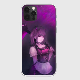 Чехол для iPhone 12 Pro Max с принтом Anime girl demon в Кировске, Силикон |  | Тематика изображения на принте: anime | demon | girl | аниме | девушка | демон | коса | рога