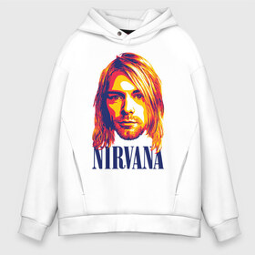 Мужское худи Oversize хлопок с принтом Nirvana в Кировске, френч-терри — 70% хлопок, 30% полиэстер. Мягкий теплый начес внутри —100% хлопок | боковые карманы, эластичные манжеты и нижняя кромка, капюшон на магнитной кнопке | alternative rock | american | grunge | music | nirvana | rock | rock band | usa | альтернативный рок | американская | гранж | музыка | рок | рок группа | сша