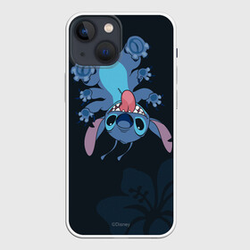 Чехол для iPhone 13 mini с принтом Стич в Кировске,  |  | alien | experiment 626 | lila and stich | lilo  stitch | lilo and stitch | vdhaydsof | walt disney | дисней | инапланетянин | инопланетянин | лерой | лила и стич | лило и стич | пришелец | прищелец | синий зверек зверёк | стежок | экспер