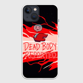 Чехол для iPhone 13 с принтом Among Us в Кировске,  |  | among us | among us game | among us mem | among us space | among us игра | amongus | dead body | dead body reported | game | impostors | жмурик | игра | игроку | мем | одни из нас | среди нас | эмонг ас | эмонг ас мем