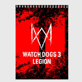 Скетчбук с принтом Watch Dogs Legion в Кировске, 100% бумага
 | 48 листов, плотность листов — 100 г/м2, плотность картонной обложки — 250 г/м2. Листы скреплены сверху удобной пружинной спиралью | esport | games | watch dogs: legion | боевик | вотч догс легион | игроки | игролюбители | игроманы | игры | киберспорт | сторожевые псы | эйден пирс