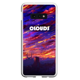 Чехол для Samsung S10E с принтом CLOUDS в Кировске, Силикон | Область печати: задняя сторона чехла, без боковых панелей | Тематика изображения на принте: 