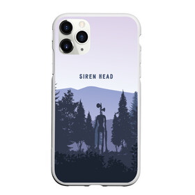 Чехол для iPhone 11 Pro матовый с принтом Siren Head в Кировске, Силикон |  | siren head | игра | лес | монстр | персонаж | сирена | сиреноголовый | чудовище