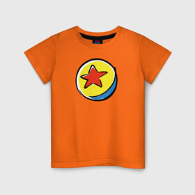 Детская футболка хлопок с принтом Pixar в Кировске, 100% хлопок | круглый вырез горловины, полуприлегающий силуэт, длина до линии бедер | pixar | vdzabma | пиксар