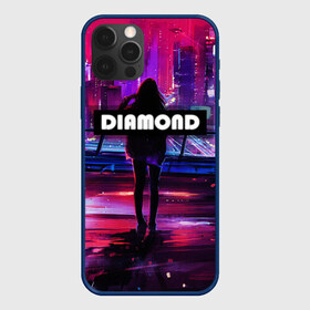 Чехол для iPhone 12 Pro Max с принтом DIAMOND в Кировске, Силикон |  | 