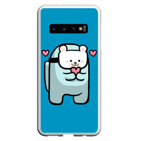 Чехол для Samsung Galaxy S10 с принтом Nyan Cat (Among Us) в Кировске, Силикон | Область печати: задняя сторона чехла, без боковых панелей | among | among us | cat | cats | crewmate | game | impistor | nyan | space | us | vote | выживший | игра | космос | кот | котейка | котэ | кошка | кэт | невиновный | нян | предатель | самозванец | сердечки | сердечко | сердца | сердце