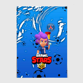 Постер с принтом BRAWL STARS SHELLY \ PSG. в Кировске, 100% бумага
 | бумага, плотность 150 мг. Матовая, но за счет высокого коэффициента гладкости имеет небольшой блеск и дает на свету блики, но в отличии от глянцевой бумаги не покрыта лаком | 8 bit | amber | brawl stars | crow | gale | leon | max | mecha | mecha crow | mr.p | psg | sally leon | shark | shelly | tara | virus 8 bit | werewolf leon | акула | амбер | берли | бравл старс | ворон | макс | оборотень | псж | шелли