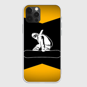 Чехол для iPhone 12 Pro Max с принтом Сноубордист в Кировске, Силикон |  | Тематика изображения на принте: snowboard | snowboarding | горные лыжи | прыжок | сноуборд | сноубординг | сноубордист | экстрим