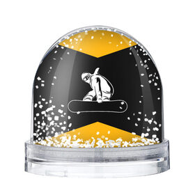Снежный шар с принтом Сноубордист в Кировске, Пластик | Изображение внутри шара печатается на глянцевой фотобумаге с двух сторон | snowboard | snowboarding | горные лыжи | прыжок | сноуборд | сноубординг | сноубордист | экстрим