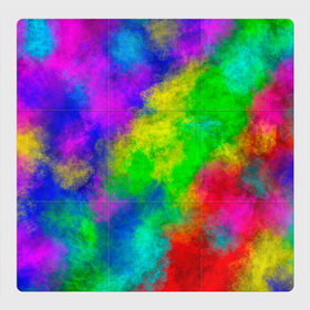 Магнитный плакат 3Х3 с принтом Multicolored в Кировске, Полимерный материал с магнитным слоем | 9 деталей размером 9*9 см | abstract | colorful | holi | neon | pattern | rainbow | texture | абстракция | граффити | дым | искусство | кислота | кислотный | краска | красочный | микс | неоновый | облака | радуга | радужный | текстура | туман | узор | холи