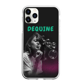 Чехол для iPhone 11 Pro Max матовый с принтом Dequine в Кировске, Силикон |  | dequine | vishnya | вишня | данеля садыкова | деквин | декуин | дэквин