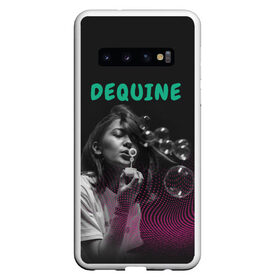 Чехол для Samsung Galaxy S10 с принтом Dequine в Кировске, Силикон | Область печати: задняя сторона чехла, без боковых панелей | dequine | vishnya | вишня | данеля садыкова | деквин | декуин | дэквин