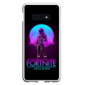 Чехол для Samsung S10E с принтом Fortnite в Кировске, Силикон | Область печати: задняя сторона чехла, без боковых панелей | Тематика изображения на принте: angel | art | costume | fortnite | game | helmet | man | wings | ангел | арт | игра | костюм | крылья | фортнайт | человек | шлем