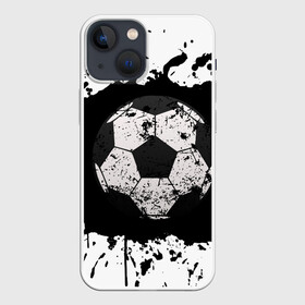 Чехол для iPhone 13 mini с принтом Soccer Ball в Кировске,  |  | ball | football | soccer | брызги | мяч | футбол | футбольный мяч