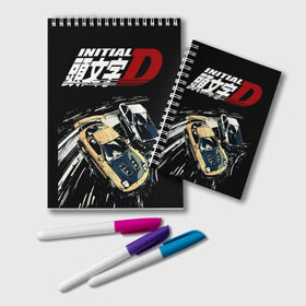 Блокнот с принтом Initial D (Z) в Кировске, 100% бумага | 48 листов, плотность листов — 60 г/м2, плотность картонной обложки — 250 г/м2. Листы скреплены удобной пружинной спиралью. Цвет линий — светло-серый
 | anime | deja vu | initial | initial d | manga | street | z | аниме | гонки | инециал ди | инициал д | инициал ди | манга | машины | такуми фудзивара | уличные