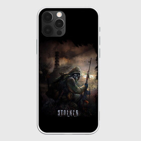 Чехол для iPhone 12 Pro с принтом S.T.A.L.K.E.R. в Кировске, силикон | область печати: задняя сторона чехла, без боковых панелей | biohazard | chernobyl | game | pc | radiation | shooter | stalker | заражение | игры | компьютер | припять | радиация | россия | сталкер | украина | чернобыль