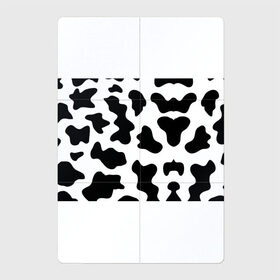 Магнитный плакат 2Х3 с принтом Му-му в Кировске, Полимерный материал с магнитным слоем | 6 деталей размером 9*9 см | абстракция | бык | кожа коровы | корова | му му | пятна | черно белое | черно белые пятна