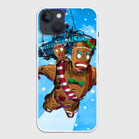 Чехол для iPhone 13 с принтом Пряничный человек в Кировске,  |  | 2020 | 2021 | christmas | cookie | dabb | epic games | fortnite | gingerbread man | new year | santa clause | skin | year | год | даб | дэб | игры | новогодний | новый год | печенье | пряник | пряничный человечек | рождество | санта клаус | скин | фортнай