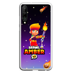 Чехол для Honor P30 с принтом BRAWL STARS AMBER в Кировске, Силикон | Область печати: задняя сторона чехла, без боковых панелей | 8 bit | amber | brawl stars | colette | crow | gale | leon | max | mecha | mecha crow | mr.p | sally leon | shark | tara | virus 8 bit | werewolf leon | акула | амбер | берли | бравл старс | ворон | коллет | макс | оборотень