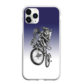 Чехол для iPhone 11 Pro Max матовый с принтом BMX в Кировске, Силикон |  | bike | bmx | bones | eyes | jaw | skeleton | skull | sport | велосипед | кости | пасть | скелет | спорт | череп