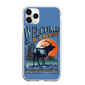 Чехол для iPhone 11 Pro Max матовый с принтом Аляска в Кировске, Силикон |  | Тематика изображения на принте: аляска | дикая природа | дикие животные. | звери | олени | природа | рога
