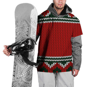 Накидка на куртку 3D с принтом Новый Год в Кировске, 100% полиэстер |  | Тематика изображения на принте: 2020 | christmas | new year | бык | герлянда | гирлянда | год быка | дед мороз | елка | зима | новый год | огоньки | подарки | рождество | санта | свитер | снег | снеговик | снежинки