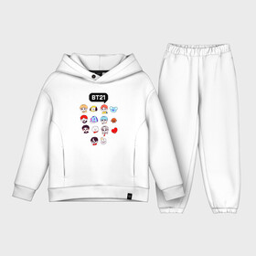 Детский костюм хлопок Oversize с принтом BTS   BT21 в Кировске,  |  | bangtan sonyeondan | bts | bts love. | kpop | битиэс | бтс | кпоп | фанфик бтс | чон чонгук