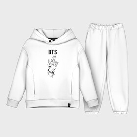 Детский костюм хлопок Oversize с принтом BTS в Кировске,  |  | bangtan sonyeondan | bts | bts love. | kpop | битиэс | бтс | кпоп | фанфик бтс | чон чонгук