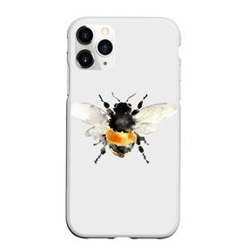 Чехол для iPhone 11 Pro матовый с принтом Пчела в Кировске, Силикон |  | мёд | насекомое | оса | пчела | пчелы