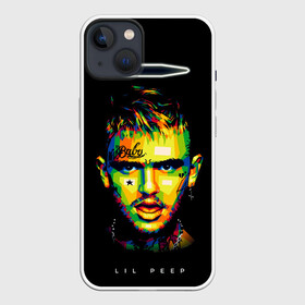 Чехол для iPhone 13 с принтом LIL PEEP в Кировске,  |  | lil | lil peep | logobombing | peep. лил | pump | rap | xxx | xxxtenticon | пип | с лил пипом