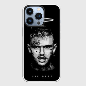 Чехол для iPhone 13 Pro с принтом LIL PEEP WB в Кировске,  |  | Тематика изображения на принте: lil | lil peep | logobombing | peep. лил | pump | rap | xxx | xxxtenticon | пип | с лил пипом