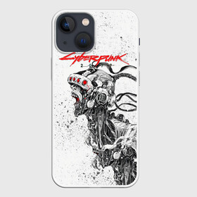 Чехол для iPhone 13 mini с принтом CYBERPUNK 2077 в Кировске,  |  | cd project red | cyberpunk 2077 | keanu reeves | samurai | киану ривз | киберпанк 2077 | самураи