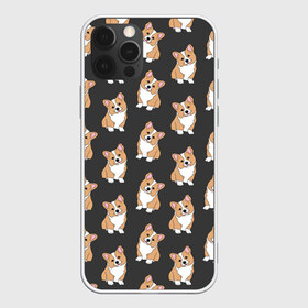 Чехол для iPhone 12 Pro Max с принтом Корги малыши в Кировске, Силикон |  | baby | corgi | dog | kawaii | pattern | вельш корги | девочкам | детям | животные | каваи | корги | лапки | малыш | мальчикам | много собак | мордочка | мультяшный | персик | пес | песик | питомец | подарок | пушистый