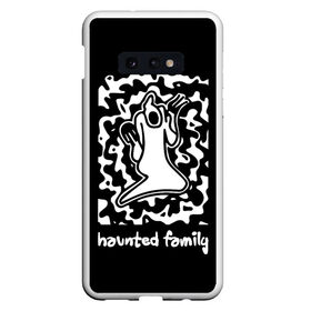 Чехол для Samsung S10E с принтом Haunted Family / Kizaru в Кировске, Силикон | Область печати: задняя сторона чехла, без боковых панелей | born to trap | ghost | haunted family | кизару | хорошая работа олег