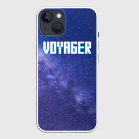 Чехол для iPhone 13 с принтом Voyager в Кировске,  |  | noize mc | noize mc voyager 1 | voyager | вояджер 1 | вселенная | галактика | и клином сходится свет | космос | меня сносит звездный ветер | млечный путь | одиночество | пустота | эй земля алло выходи на связь