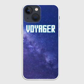 Чехол для iPhone 13 mini с принтом Voyager в Кировске,  |  | noize mc | noize mc voyager 1 | voyager | вояджер 1 | вселенная | галактика | и клином сходится свет | космос | меня сносит звездный ветер | млечный путь | одиночество | пустота | эй земля алло выходи на связь