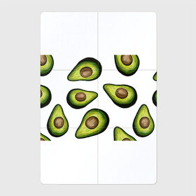 Магнитный плакат 2Х3 с принтом Авокадо в Кировске, Полимерный материал с магнитным слоем | 6 деталей размером 9*9 см | Тематика изображения на принте: avocado | fruit | авокадо | овощ | фрукт