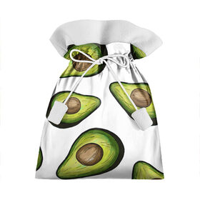 Подарочный 3D мешок с принтом Авокадо в Кировске, 100% полиэстер | Размер: 29*39 см | Тематика изображения на принте: avocado | fruit | авокадо | овощ | фрукт