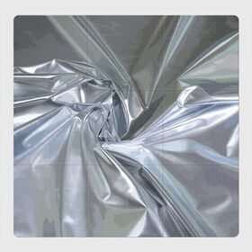 Магнитный плакат 3Х3 с принтом Фольга в Кировске, Полимерный материал с магнитным слоем | 9 деталей размером 9*9 см | Тематика изображения на принте: fashion | foil | texture | vanguard | авангард | мода | текстура | фольга