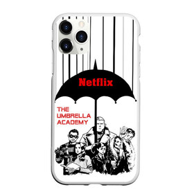 Чехол для iPhone 11 Pro матовый с принтом The Umbrella Academy Season 3 в Кировске, Силикон |  | netflix | rain | superheroes | the umbrella academy | tv series | umbrella | академия амбрелла | дождь | зонтик | нетфликс | сериал | супергерои