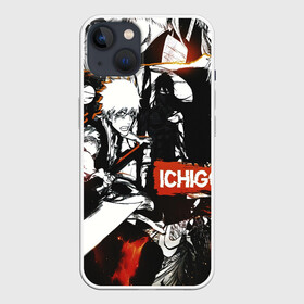 Чехол для iPhone 13 с принтом Bleach Блич Ичиго Курасаки в Кировске,  |  | anime | bleach | blitch | ichigo | manga | naruto | one piece | аниме | блич | итиго | ичиго | курасаки | куросаки | манга | наруто