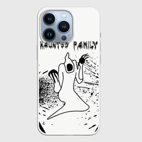 Чехол для iPhone 13 Pro с принтом KIZARU: HAUNTED FAMILY. в Кировске,  |  | Тематика изображения на принте: born to trap | haunted family | kizaru | rep | кизару | музыка | олег нечипоренко | репер | рэп | хантед фэмили