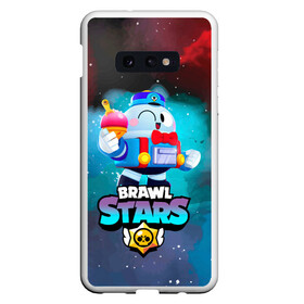 Чехол для Samsung S10E с принтом BRAWL STARS LOU в Кировске, Силикон | Область печати: задняя сторона чехла, без боковых панелей | 8 bit | amber | brawl stars | crow | gale | leon | lou | max | mecha | mecha crow | mr.p | sally leon | shark | shelly | tara | virus 8 bit | werewolf leon | акула | амбер | берли | бравл старс | ворон | лу | макс | оборотень