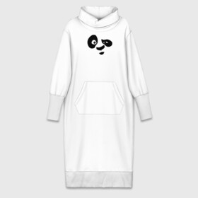 Платье удлиненное хлопок с принтом Панда в Кировске,  |  | panda | образ | панда | рисунок | силуэт