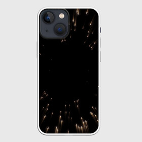 Чехол для iPhone 13 mini с принтом Частицы в Кировске,  |  | particles | sparks | искры | лучи | частицы