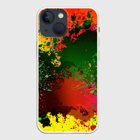 Чехол для iPhone 13 mini с принтом Взрыв красок в Кировске,  |  | paint | буйство красок | взрыв красок | кляксы | краски